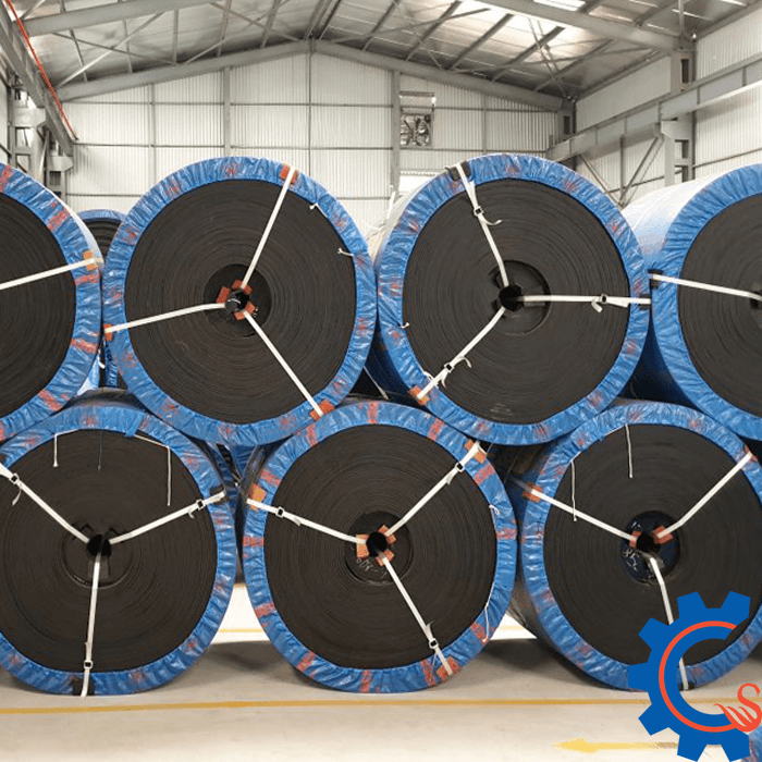Băng Tải Cao Su Cốt Sợi Cáp Thép Chịu Nhiệt